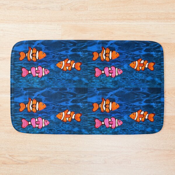 Item preview, Happy clownfish family - ocean designed and sold by Vision Illustrated.