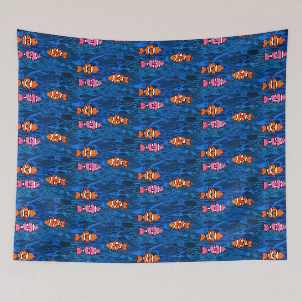 Item preview, Happy clownfish family - ocean designed and sold by Vision Illustrated.