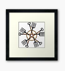 Pagan Gardener Framed Print