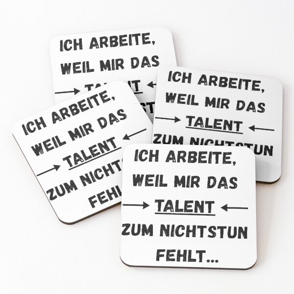 Item preview, I work because I lack the talent to do nothing – Funny work saying designed and sold by Pinfinest.