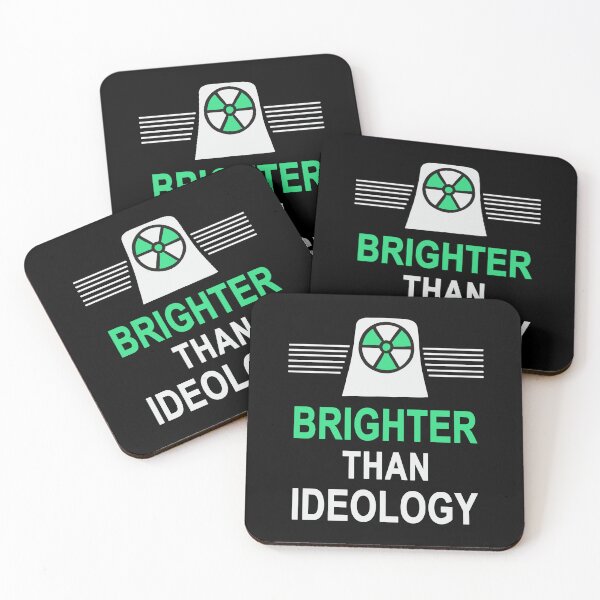 Item preview, Brighter Than Ideology - Yes to Nuclear Power designed and sold by HandicraftArt.