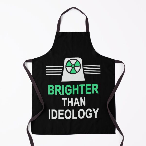 Item preview, Brighter Than Ideology - Yes to Nuclear Power designed and sold by HandicraftArt.