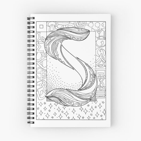 Item preview, Designer's Alphabet Letter S designed and sold by foxandfalcon.