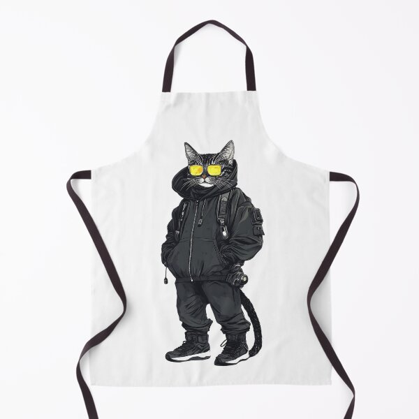 Item preview, Cyberpunk Cat: Tech Enhanced Feline designed and sold by bapupa.