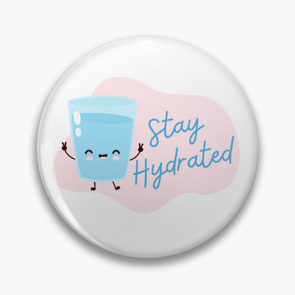 Item preview, Stay Hydrated | Cute glass of water | Daily Self Love designed and sold by Sketchbook Studio by Aqsaa.