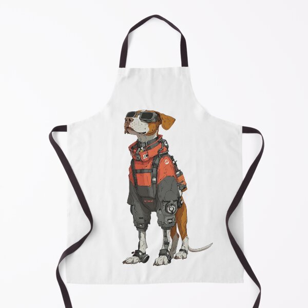 Item preview, Cyberpunk Dog: Neon Street Hound designed and sold by bapupa.