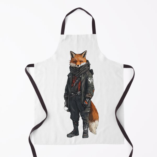 Item preview, Cyberpunk Fox: Neon Glitch Runner designed and sold by bapupa.