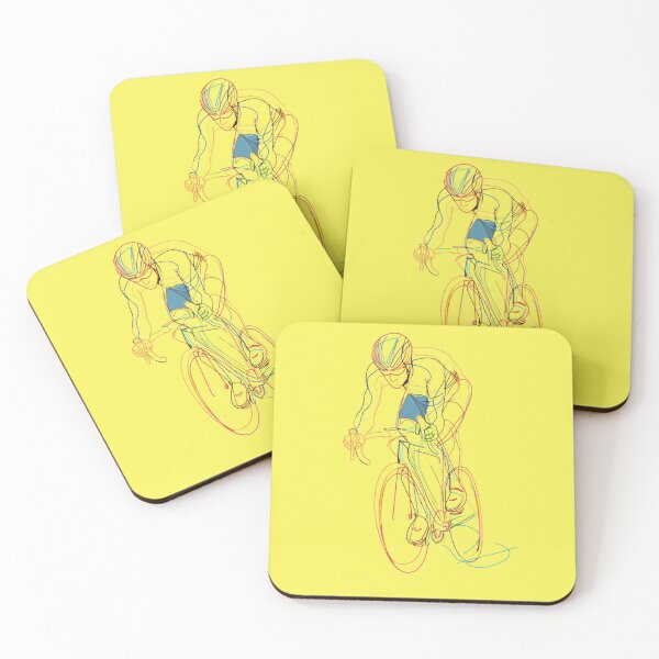 Item preview, fast racing cyclist designed and sold by Mauswohn.