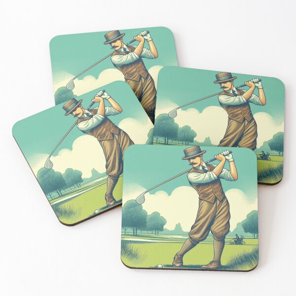 Item preview, Man's elegant golf swing designed and sold by Sigtrix.
