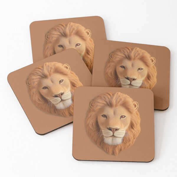 Item preview, Golden lion  designed and sold by FluffyGallery.