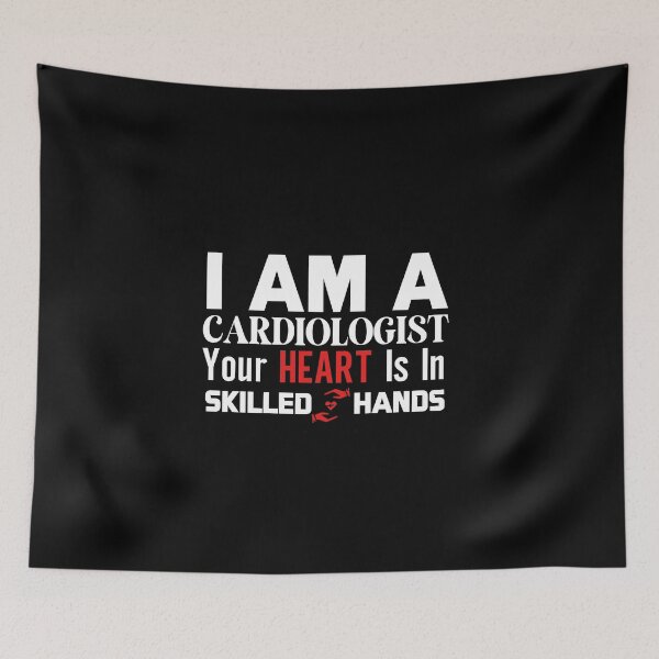 Item preview, Cardiology Humor - I Am A Cardiologist, Your Heart Is In Skilled Hands designed and sold by GRABAPSHOP.