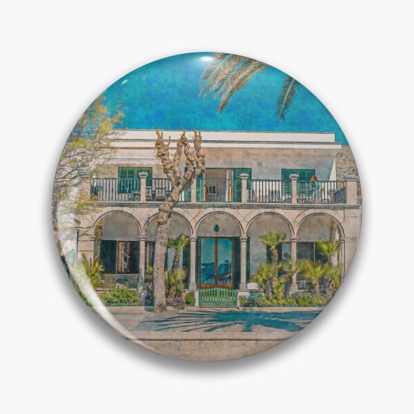 Item preview, Puerto Pollensa Mallorca Seafront House designed and sold by GG WALL ART.