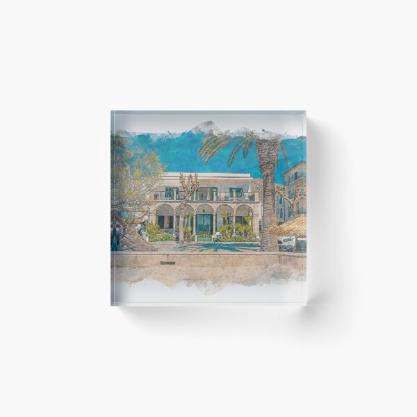 Item preview, Puerto Pollensa Mallorca Seafront House designed and sold by GG WALL ART.