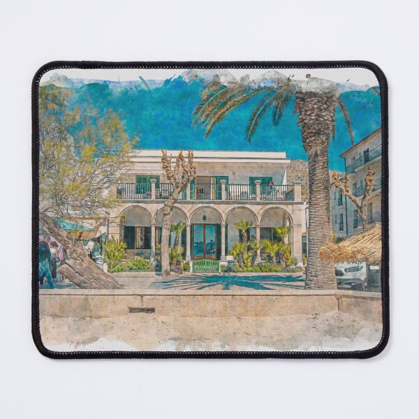 Item preview, Puerto Pollensa Mallorca Seafront House designed and sold by GG WALL ART.