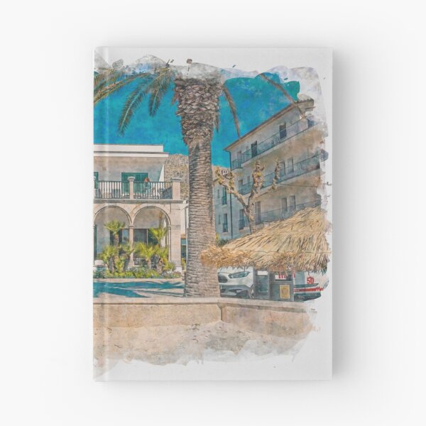 Item preview, Puerto Pollensa Mallorca Seafront House designed and sold by GG WALL ART.