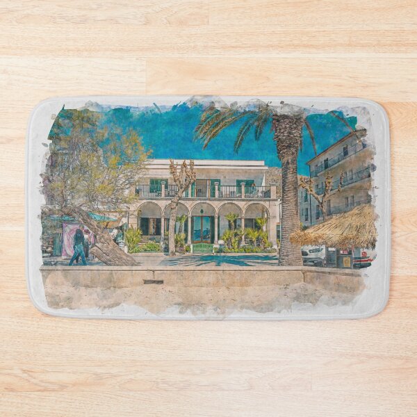 Item preview, Puerto Pollensa Mallorca Seafront House designed and sold by GG WALL ART.