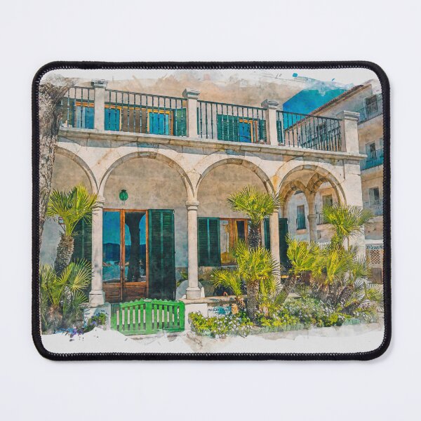 Item preview, Puerto Pollensa Mallorca Seafront House designed and sold by GG WALL ART.