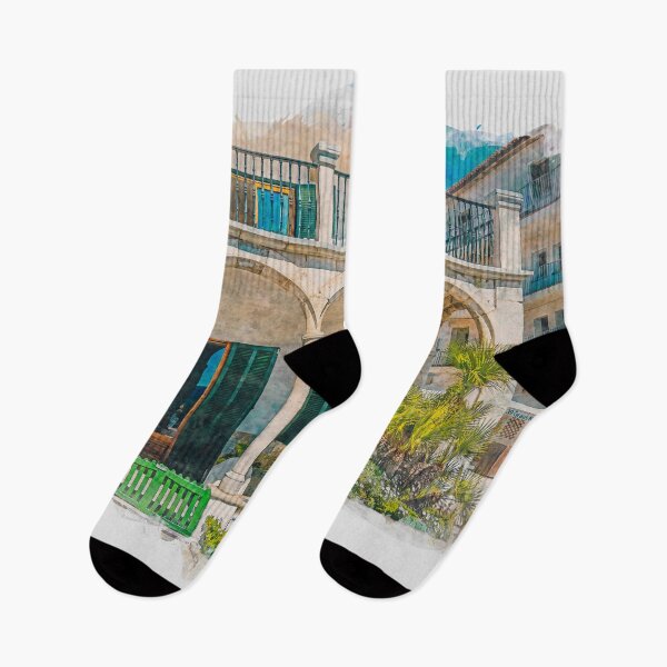 Item preview, Puerto Pollensa Mallorca Seafront House designed and sold by GG WALL ART.