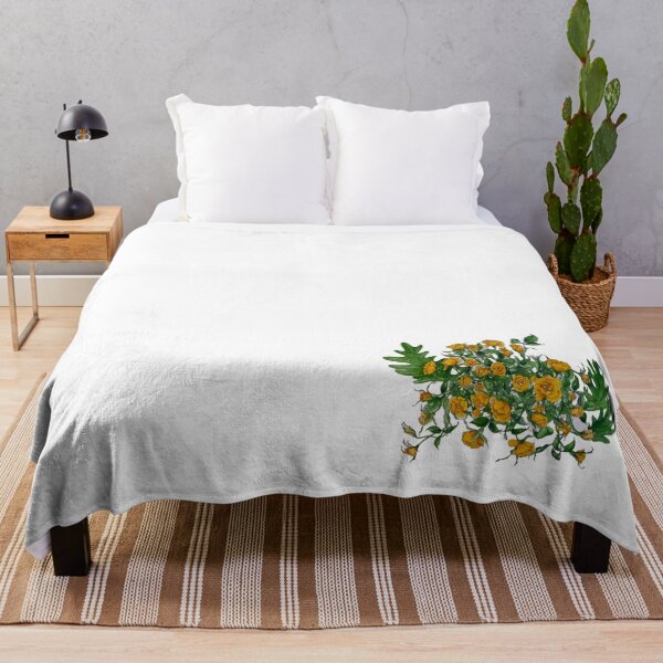 Item preview, yellow roses with green leaves designed and sold by MoArtsGifts.
