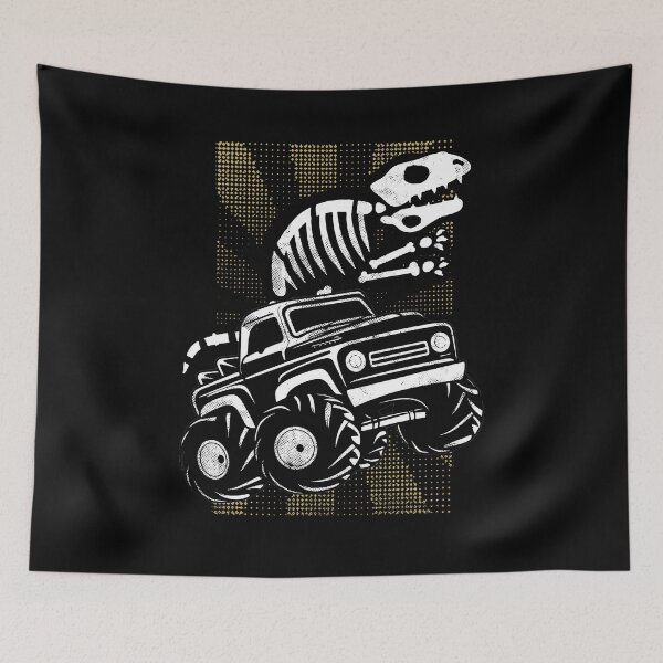 Item preview, Monster Truck Abstract Dino Deco Essential designed and sold by Spyshirt.