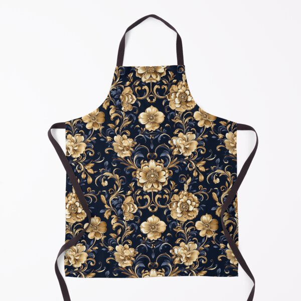 Item preview, Baroque Gold Florals designed and sold by Jirka Svetlik, Studio Illuvision.