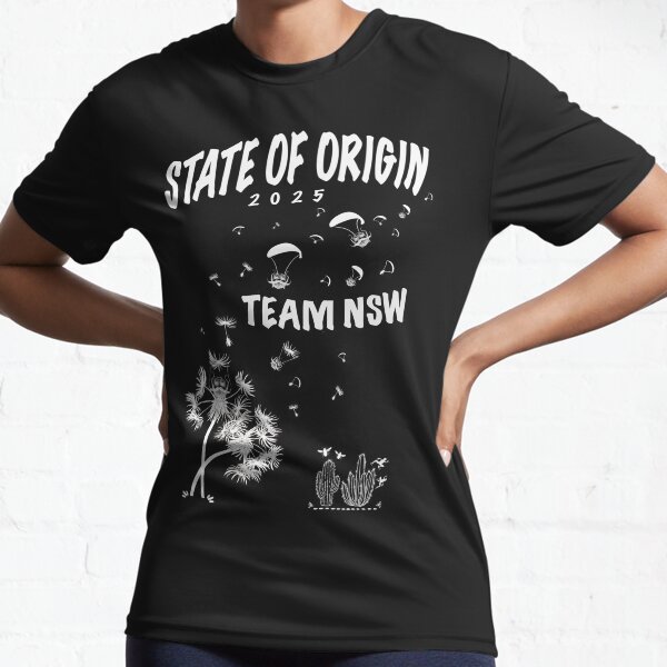 Item preview, 2025 NSW Cockroaches - Paragliding State of Origin - White designed and sold by Sketchyal.
