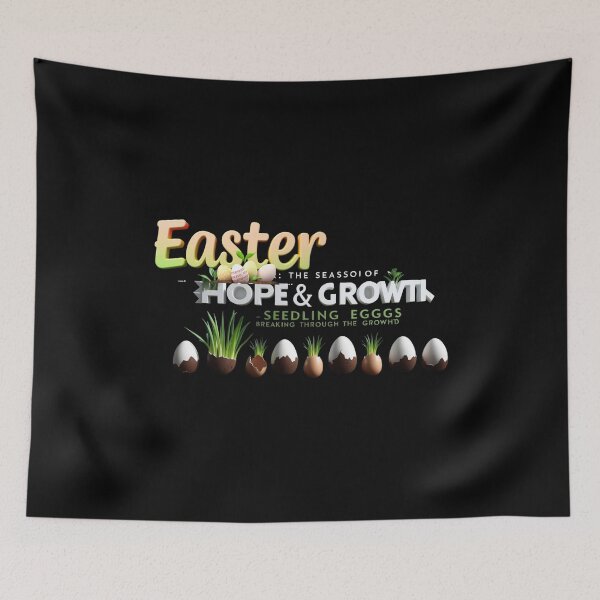 Item preview, EASTER: The Season of Hope & Growth T-Shirt designed and sold by Mikel-empire.