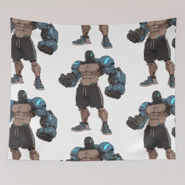 Item preview, Cyberpunk GYM Training: Futuristic Fitness designed and sold by bapupa.