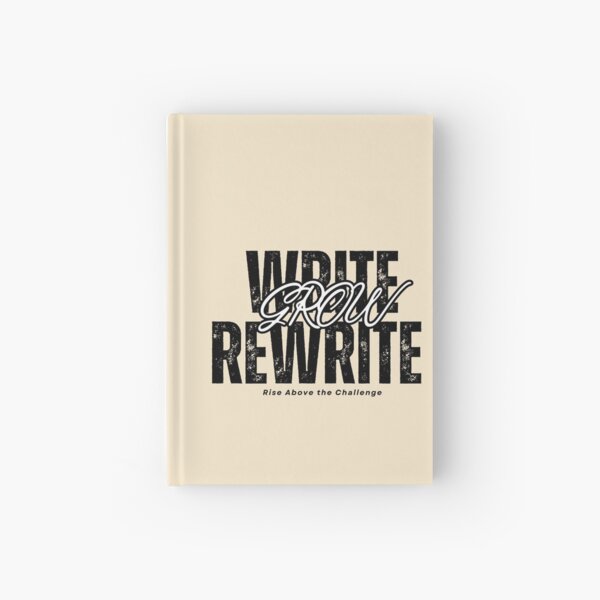 Item preview, Write Rewrite Grow | Inspiring Writer T-Shirt designed and sold by Favbookshelf by Manik.