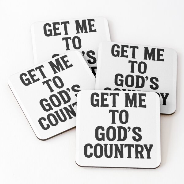 Item preview, Get Me to God's Country  designed and sold by MAF_Merch.