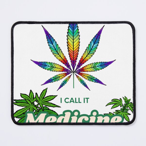 Item preview, Call It Medicine – Cannabis Healing Art | Stoner Gifts, Wellness Posters & Stickers" designed and sold by TideboundStudios.