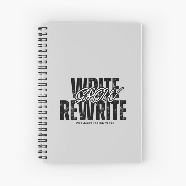 Item preview, Write Rewrite Grow | Inspiring Writer T-Shirt designed and sold by Favbookshelf by Manik.