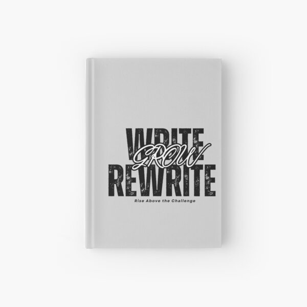 Item preview, Write Rewrite Grow | Inspiring Writer T-Shirt designed and sold by Favbookshelf by Manik.