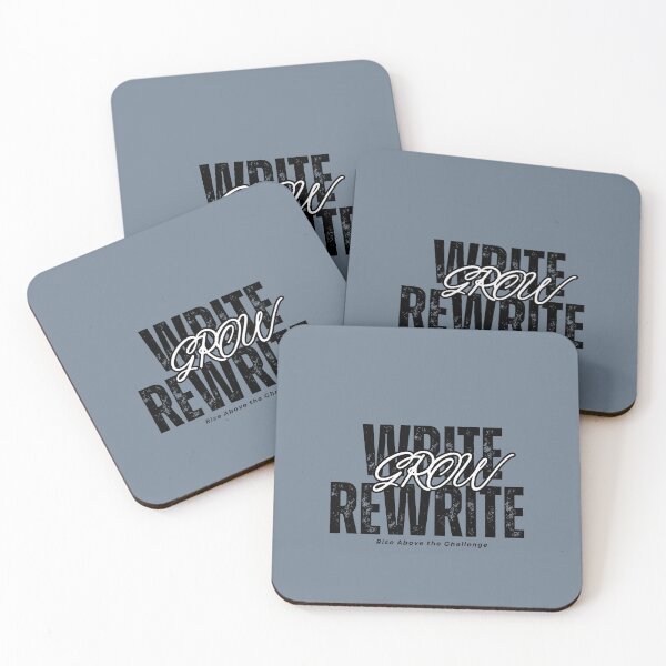 Item preview, Write Rewrite Grow | Inspiring Writer T-Shirt designed and sold by Favbookshelf by Manik.
