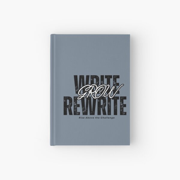 Item preview, Write Rewrite Grow | Inspiring Writer T-Shirt designed and sold by Favbookshelf by Manik.