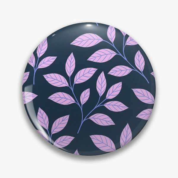Item preview, Elegant Blue Leaf Seamless Pattern designed and sold by Templatemini.