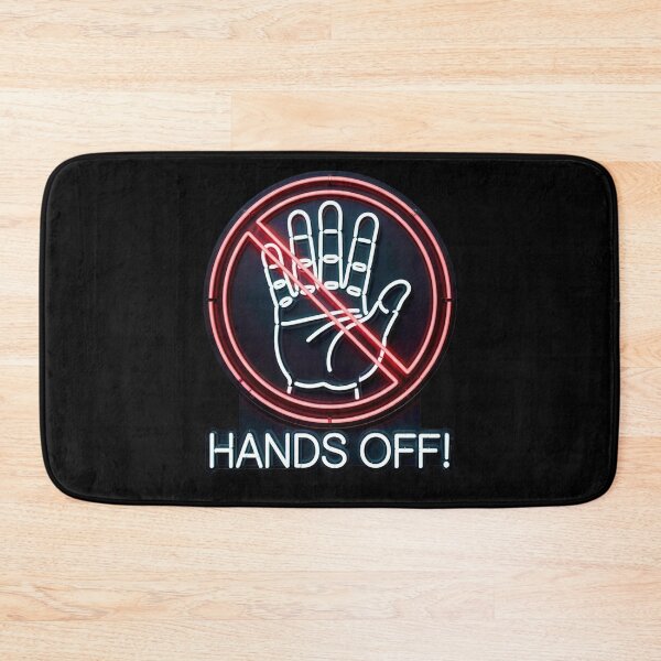 Item preview, Hands Off Neon Art designed and sold by Exodoi.