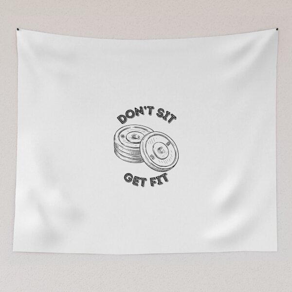 Item preview, DON'T SIT GET FIT designed and sold by PGAart.