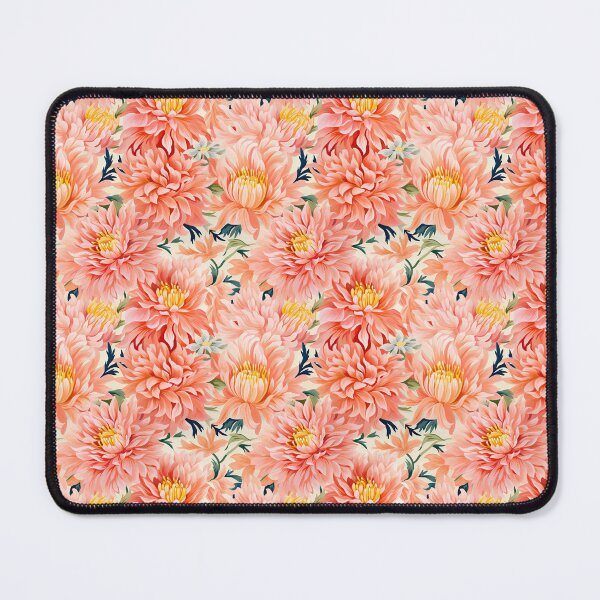Item preview, all orange watercolour flowers designed and sold by PoppyLaneStudio.