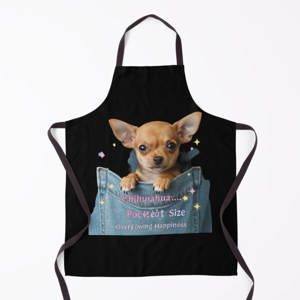 Item preview, Pocket-Sized Chihuahua, Overflowing Happiness designed and sold by Iuqiune.