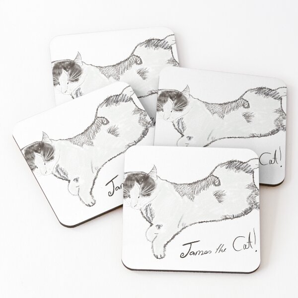 Item preview, James The Cat Character  designed and sold by CardsbyFfi.