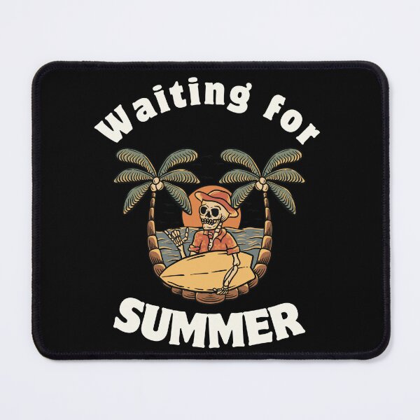 Item preview, Waiting for Summer – Funny Skeleton Beach Vibes designed and sold by Karim-Karem.