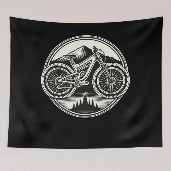Item preview, Mountain Bike Adventure Bicycle Nature designed and sold by LuminOrb.