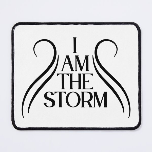 Item preview, Powerful Resilience | I Am The Storm | Strength Mindset Gift designed and sold by TextMuse.