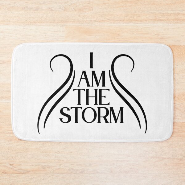 Item preview, Powerful Resilience | I Am The Storm | Strength Mindset Gift designed and sold by TextMuse.