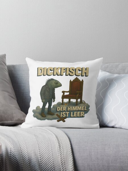 Artikel-Vorschau von Dickfisch im Himmel, "Der Himmel ist leer", designt und verkauft von DickfischWear.
