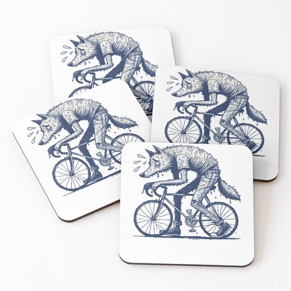 Item preview, Bicycle Wolf Kreativ Cycling Design designed and sold by LuminOrb.