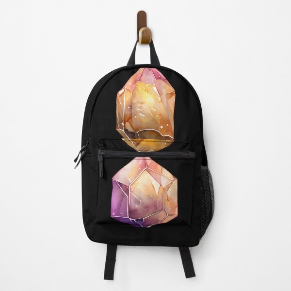Item preview, Colorful watercolor crystals in geometric shapes designed and sold by PrettyDecor.