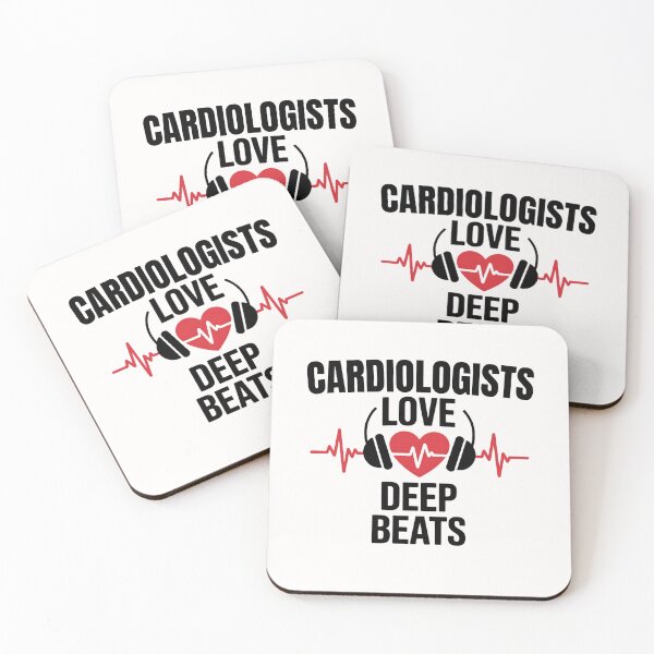 Item preview, cardiology humor cardiologists love deep beats designed and sold by lino4king.