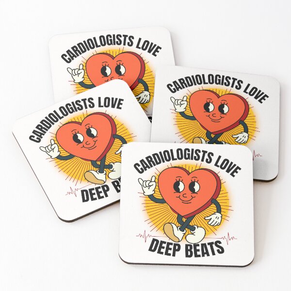 Item preview, cardiology humor cardiologists love deep beats designed and sold by lino4king.